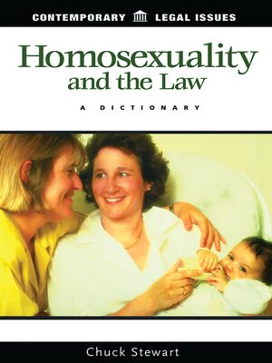 cover image of Homosexuality and the Law